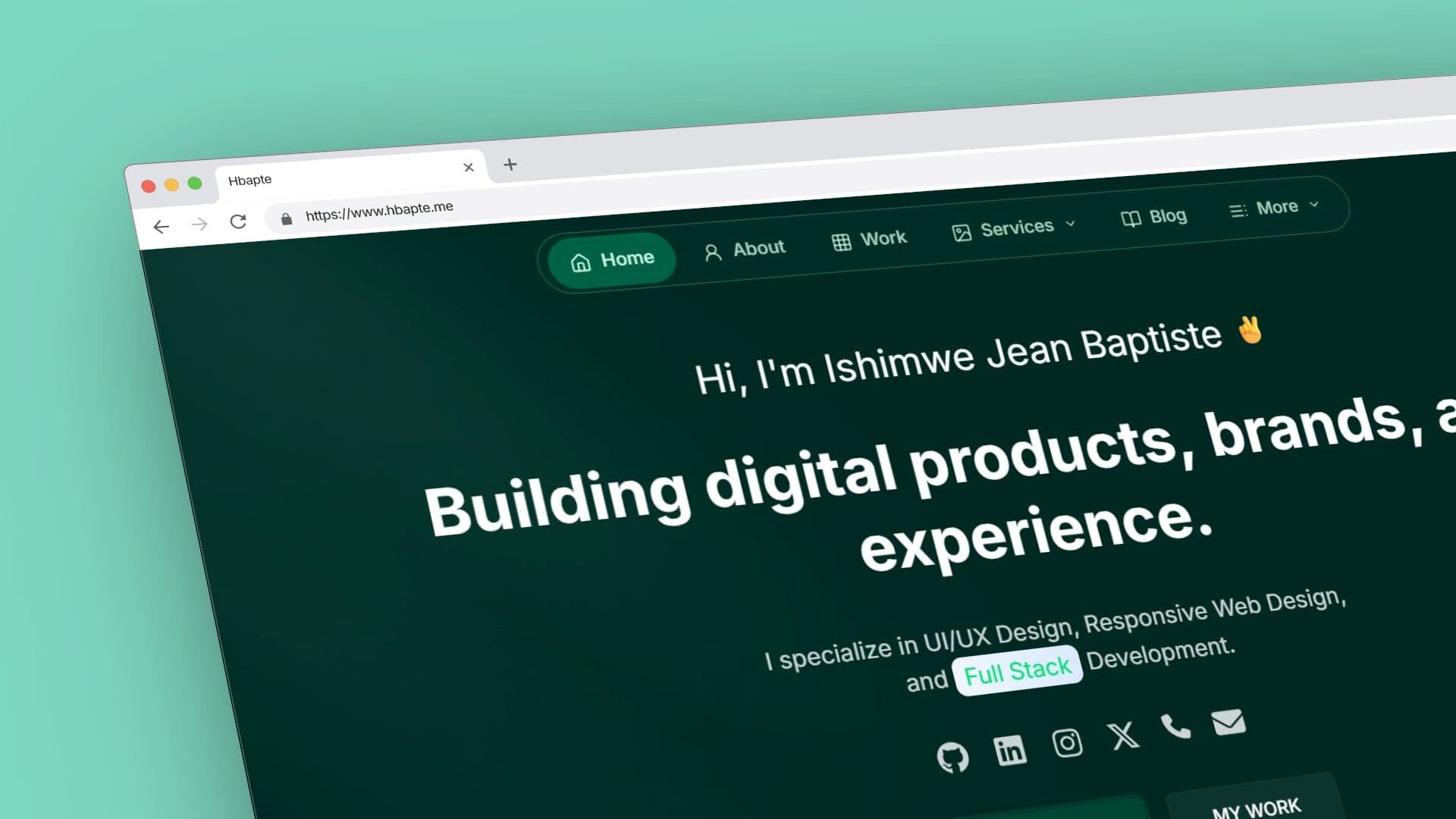 Cover image for Building My Portfolio: A Journey Through Modern Web Development